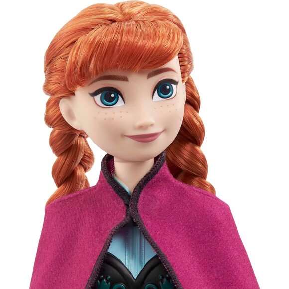 🆕Mattel Disney Princess Dolls Anna Fashion Doll with Clothing and Accessories - Picture 3 of 6
